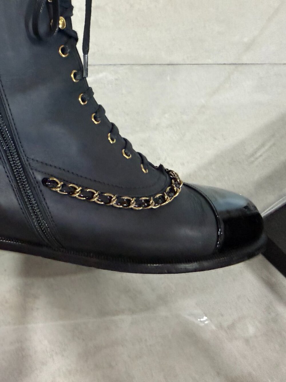$1400 CHANEL BOOTS - Picture 6 of 8